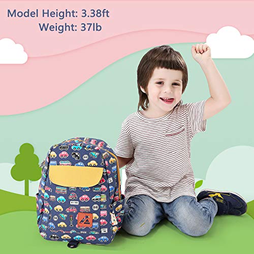 Willikiva-Cute-Bus-Toddler-Backpack-Kids-Bag-for-Boys-Girls-Children-School-Backpack-with-Chest-Strap