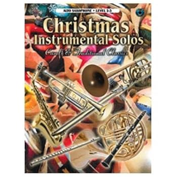 Sheet music Alfred Christmas Instrumental Solos Level 2-3 Book & CD (Alto Sax) Book
