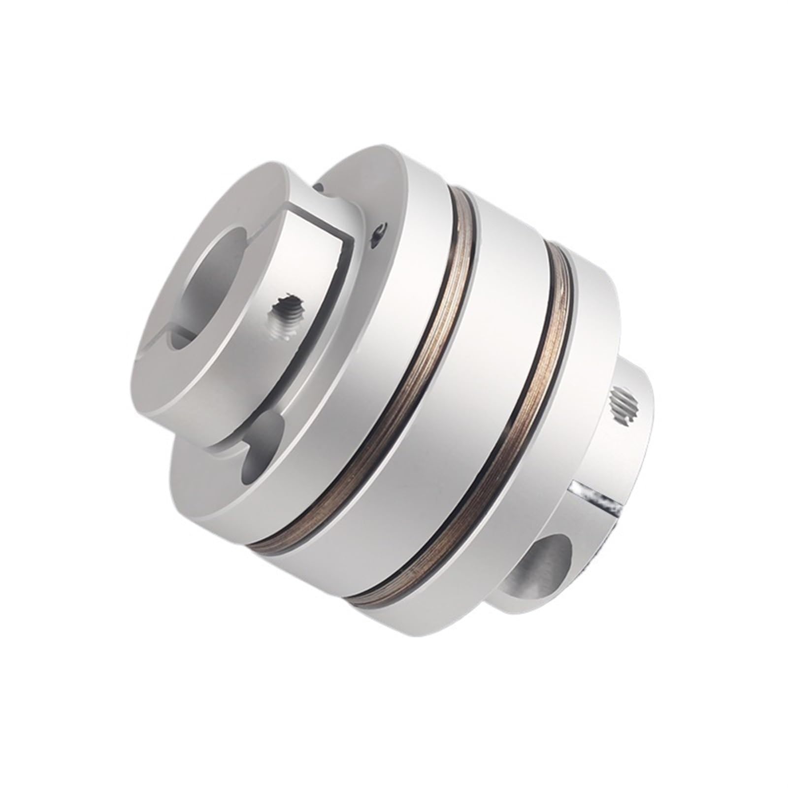 1 pz giunto flessibile flangia diaframma D68 L74 connettore giunto doppio albero giunto elastico alluminio ad alta rigidità Fix Munt(14X14mm)