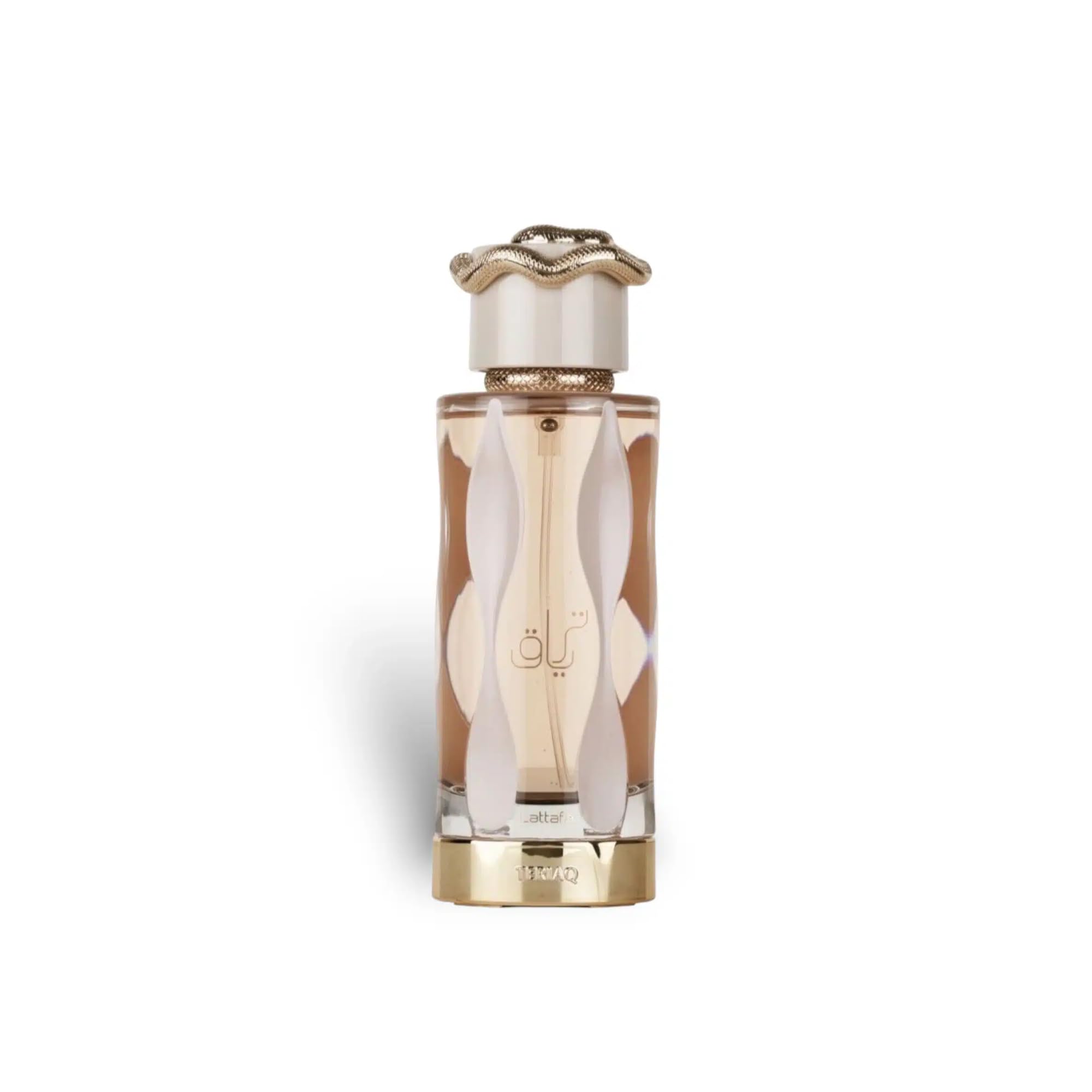 Lattafa Teriaq - Set regalo – Eau de Parfum da 100 ml, spray da viaggio da 12 ml e spray per capelli da 50 ml | Set di profumi arabi a lunga durata per uomini e donne