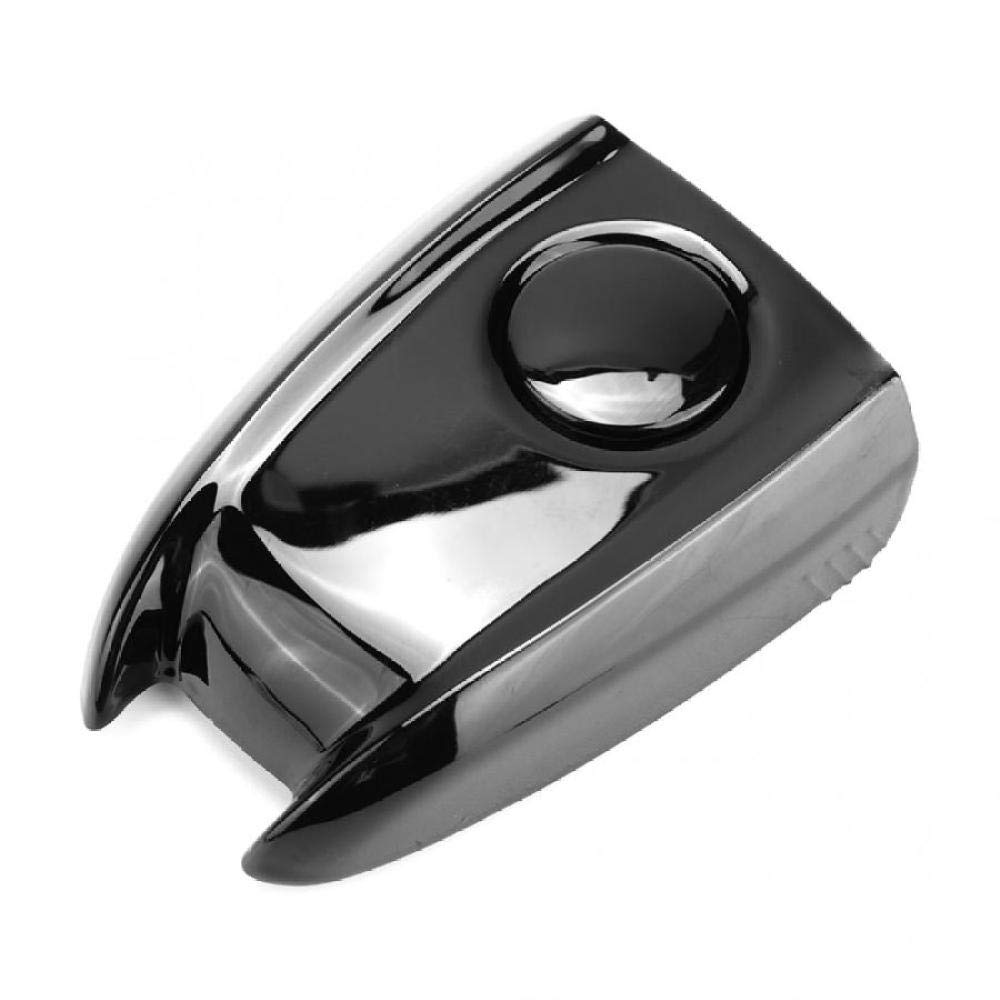 CAIDIEQUEEN ABS Glossy Black Car Key Fob Case Cover Shell Fits ，for Alfa Romeo Giulia 2017-2019 Key Case for Car oto aksesuar