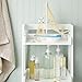 Juvale Life is A Journey, Enjoy It Wooden Sailboat Model with Flag, Net, Starfish, and Floating Tube for Nautical Home and Bathroom Boat Decor, Countertop, Shelf (13x8x3 in)