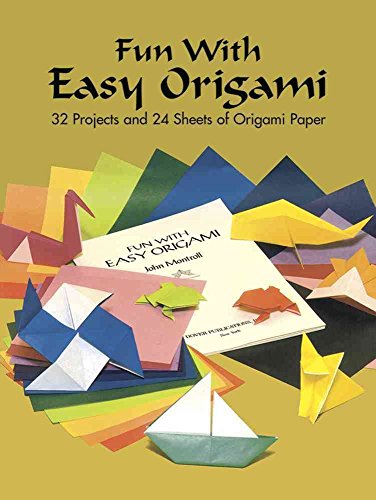 Kit origami complet avec livre de pliage et 24 feuilles colorées, le cadeau créatif idéal