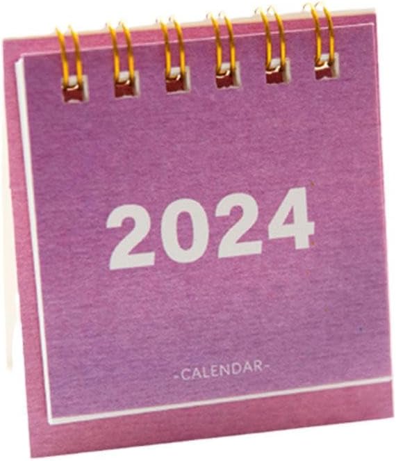 Mini Calendar 2024, Small Desktop Calendar Mini Daily