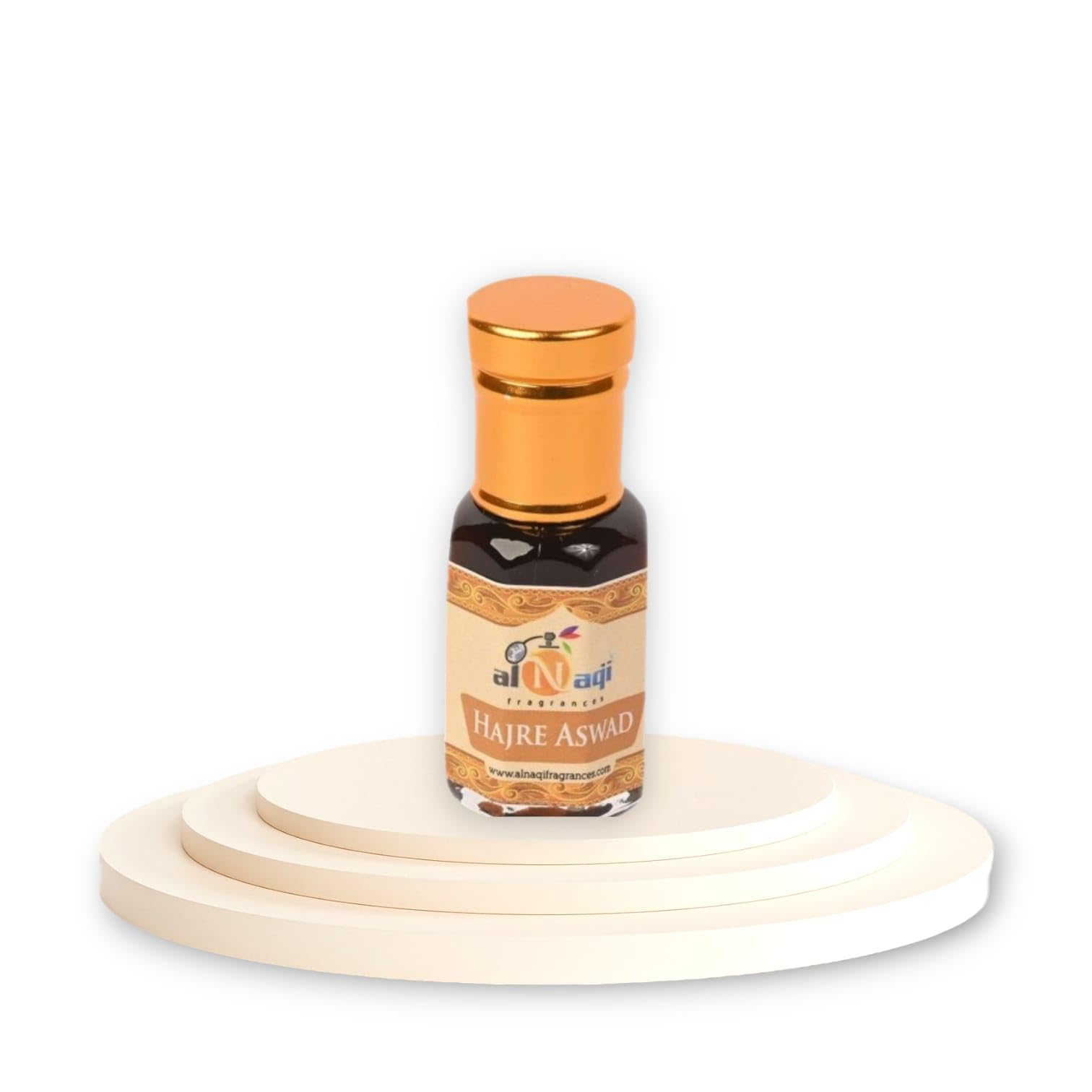 alNaqi Hajre Aswad Attar – 12ml | Alcohol-Free Spicy Oriental Perfume Oil | Unisex Roll-On Fragrance | Long-Lasting Arabian Scent for Men & Women