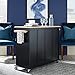 Homestyles Dolly Madison Kitchen Cart, Black