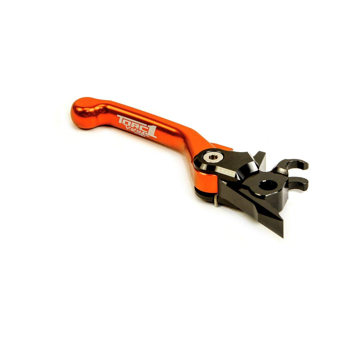 Torc1 Racing 6815-0205 Vengeance Flex Front Brake Lever, Black/Orange