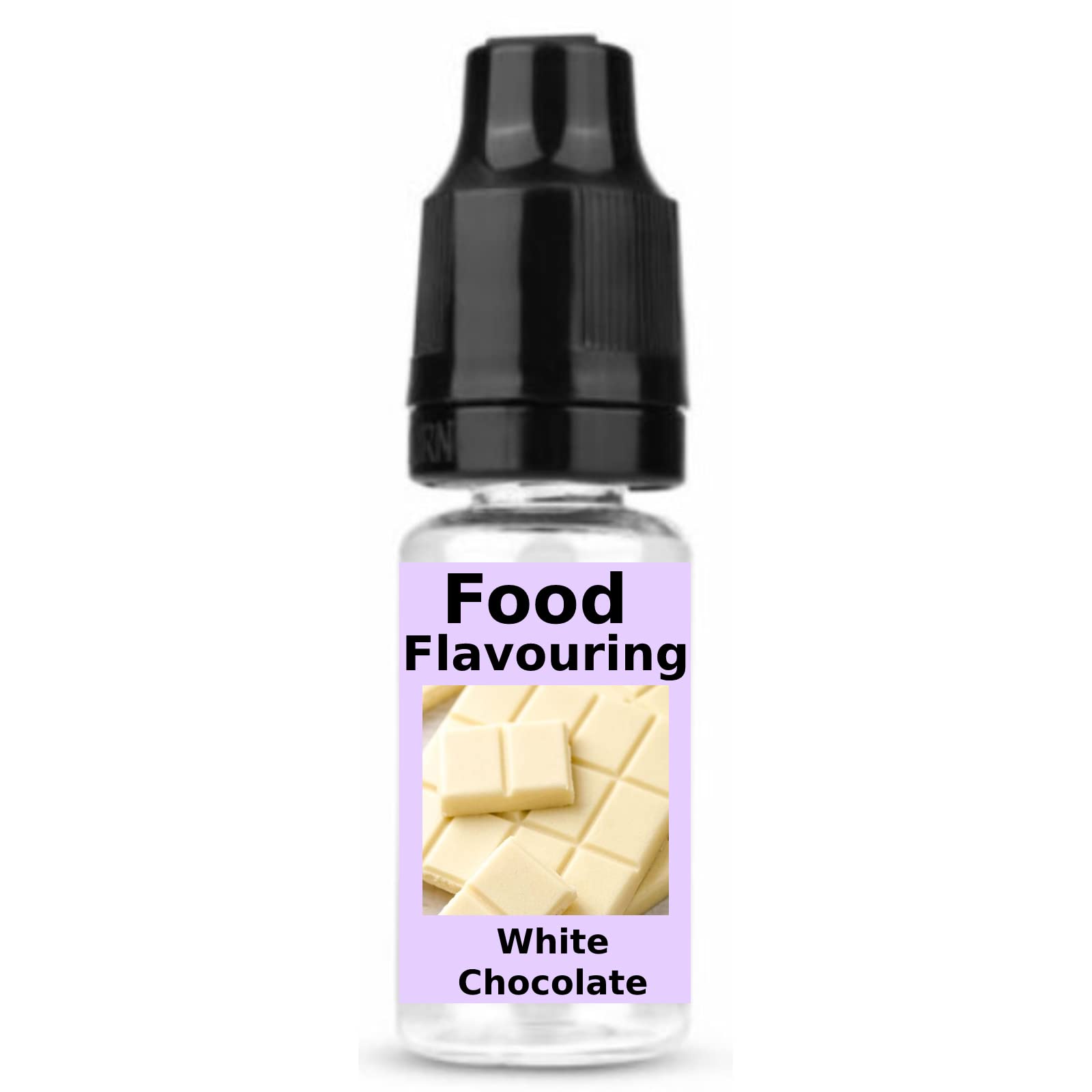 Food Flavoring 30ml Highly Concentrated Food Flavour – Natural Liquid Essence for Baking, Cooking, Sweets, Cakes, Shakes (White Chocolate)