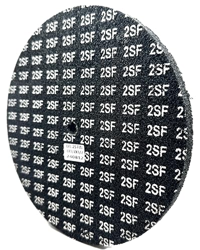 Image of EXL Unitized Wheel, Silicon Carbide, 8 inch Diameter x 1 /2 inch Wide x 1 /2 inch Arbor, 2S Fine | 15844 | (Pack of 1)