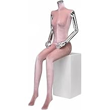 Weibliche Schaufensterpuppen F r Bekleidungsgesch fte 136 cm Gro  Ganzk rperpuppe Mit Abnehmbarem Und Drehbarem Kopf Rosa