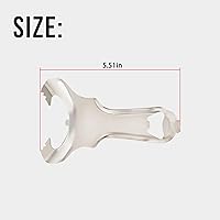 Vista 7 de Para abridor de tarros Mason – Removedor manual de tapa de mano de fácil agarre para conservas, botellas y frascos – Sin abolladuras ni daños