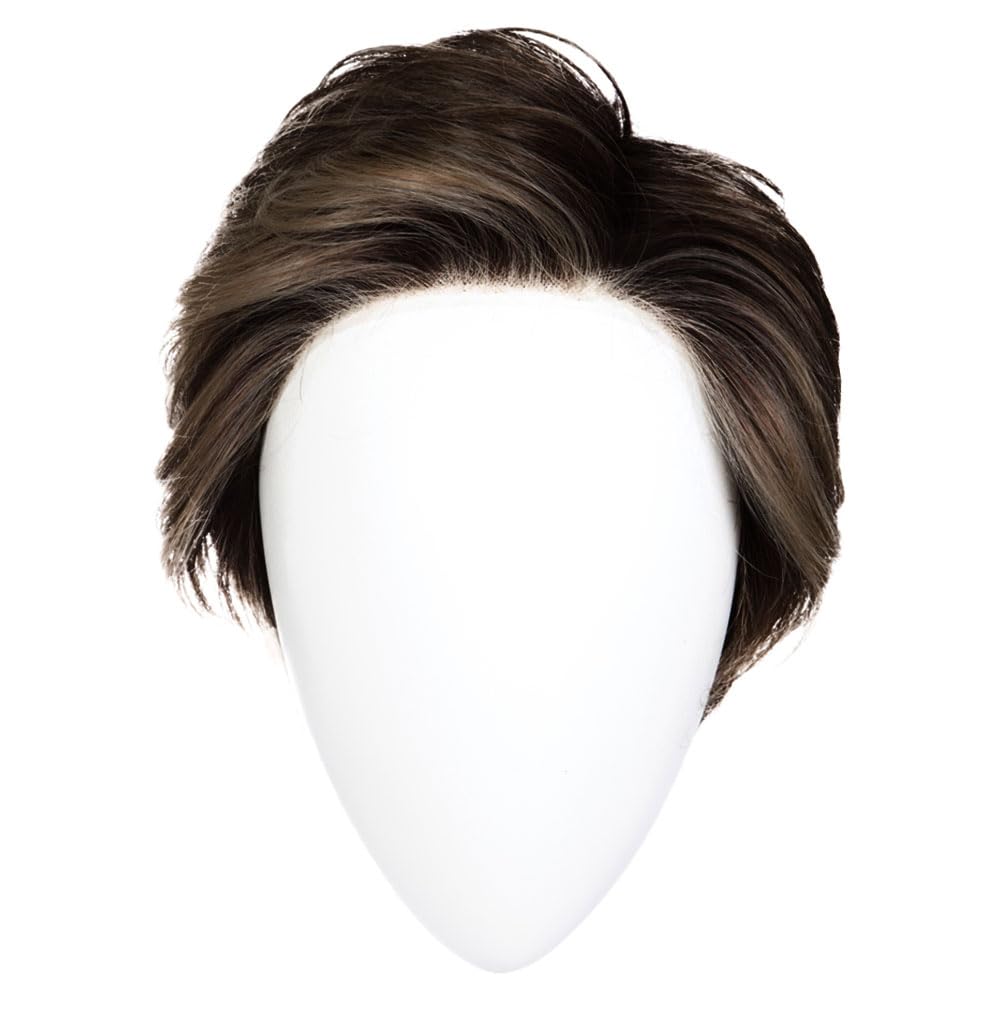 Photo 1 of Raquel Welch On The Cover Short Pixie Cut Wig With Texture and Soft Waves, Average Cap Size, RL8/12SS Iced Mocha