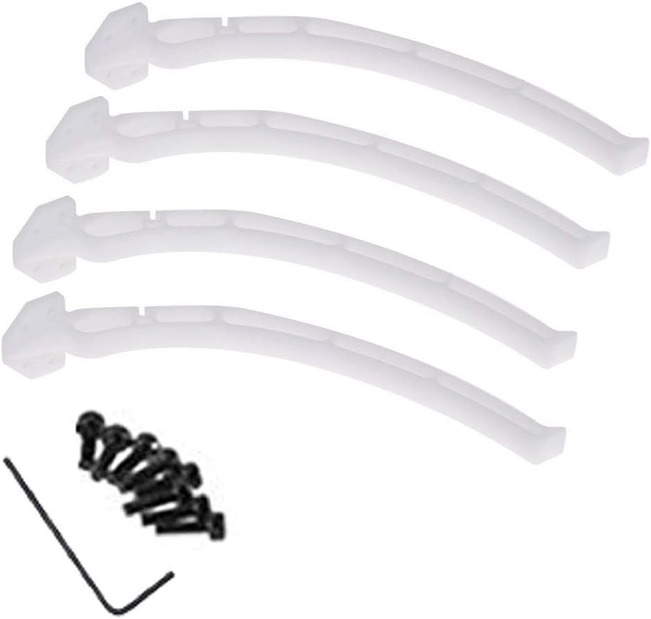 ShareGoo Universal Tall Landing Gear Skid Compatible with F450 F550 SK480 RC Multirotor Quadcopter Tall with Screws