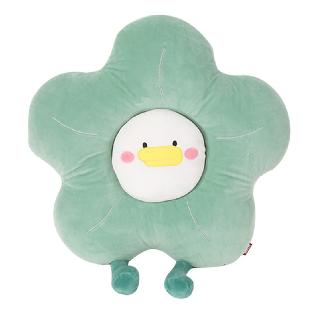 VHJdtE Seat Cushion, Cartoon Cute Flower|Soft Cozy Petal-Shaped Chair Pad For Sitting|Comfy Back Cushion For Office(A-green-45x45x9cm(17.7x17.7x3.5in))