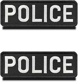 2 Pack Morale Fastener Hook & Loop Embroidered Patch Emblem for Vest, Jacket, Carrier,Dog