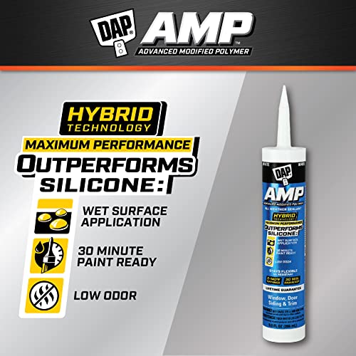 DAP AMP Sealant White 9 Oz - Image 2