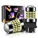 Non-polarity!LUYED 2 X 900 Lumens Super Bright 3014 78-EX Chipsets 3156 3057 3157 4157 LED Bulbs Used For Back Up Reverse Lights,Brake Lights,Tail Lights,Xenon White