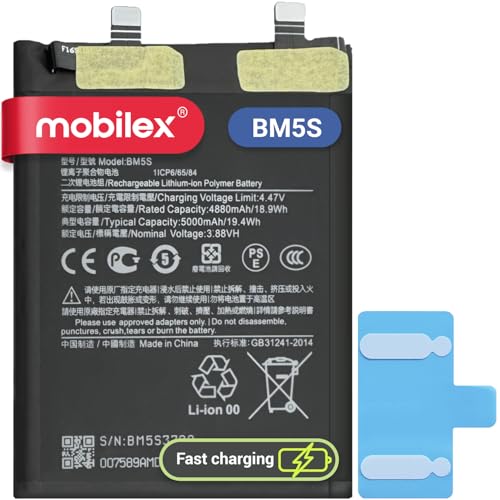 Batterie BM5S Xiaomi 13T Pro pièce rechange interne 5000mAh MOBILEX