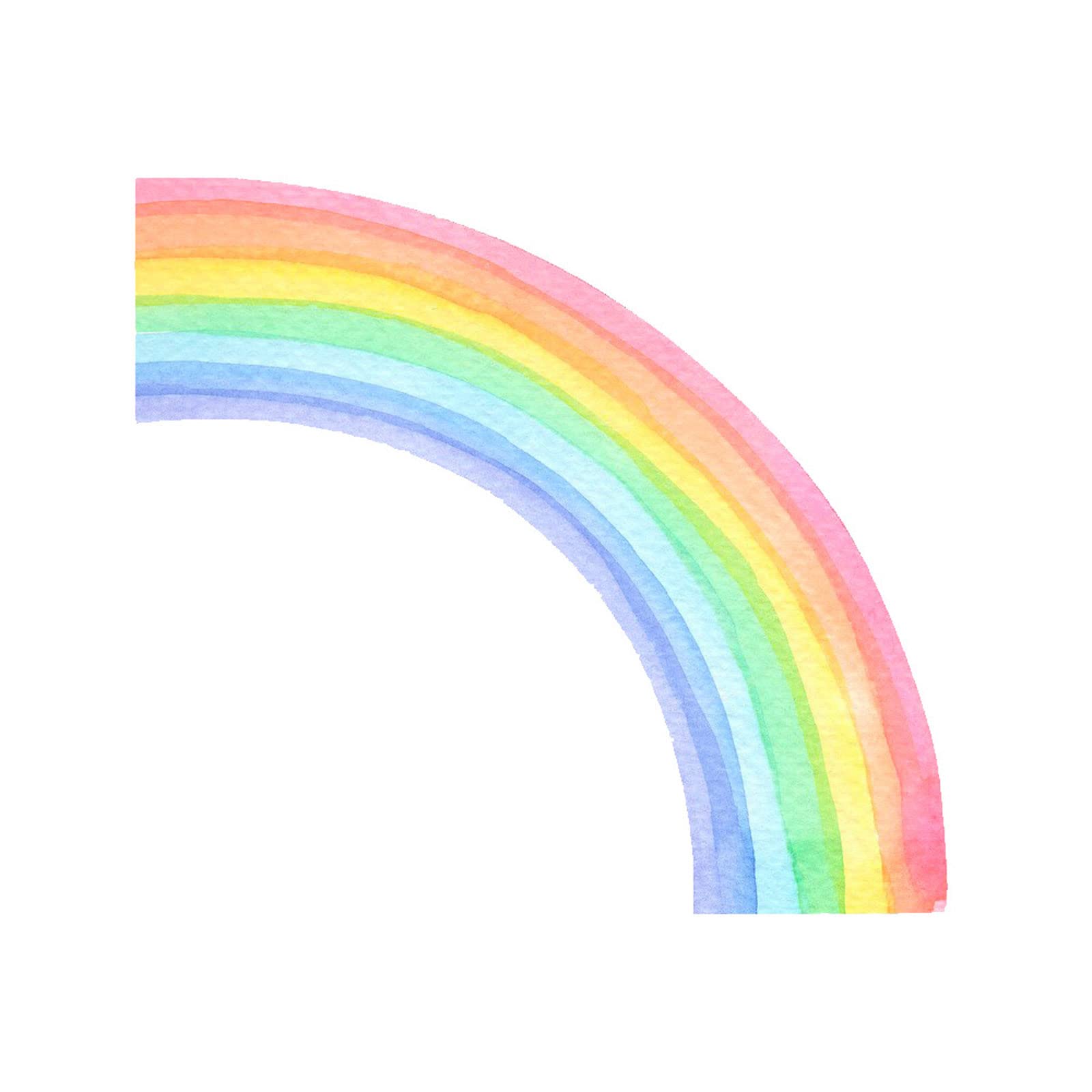 esmen Adesivo da Parete Adesivo da Parete Arcobaleno colorato Adesivi Arcobaleno per Decorazione Adesivo da Parete Rimovibile con stacca e incolla