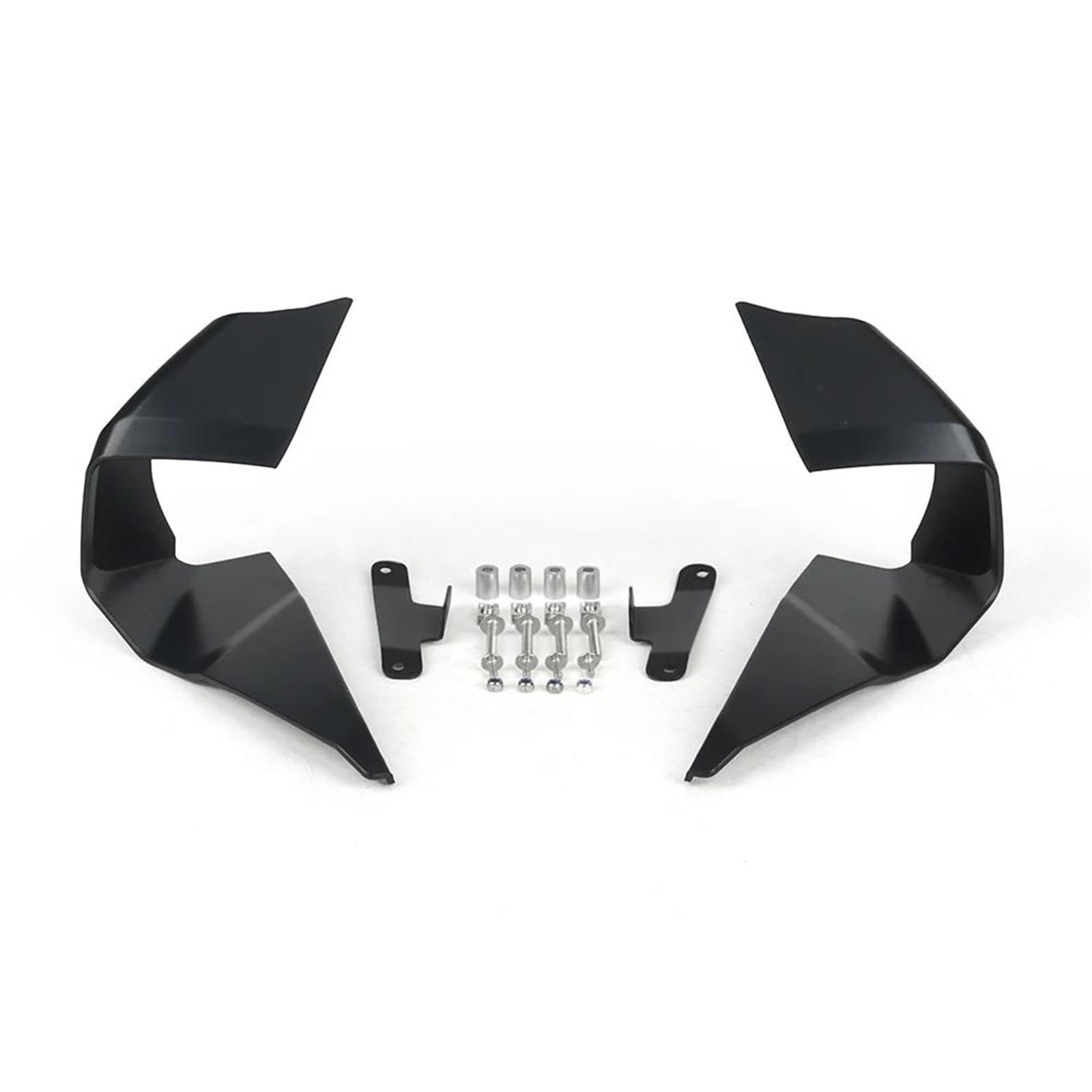 Motorrad Spiegel winglets Für Kawasaki ZX6R 2024-2026 Motorrad Frontspoiler Abtrieb Aerodynamik Verkleidung Lip Fxed Wing Festen Flügel(T)