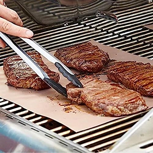 Tapete de Teflon Reutilizável para Churrasqueira BBQ Grill Antiaderente 2 Unidades Manta Grill