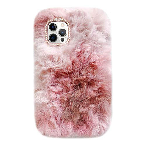 Coque silicone iPhone 13 Pro Max strass rose Guppy souple 17 cm
