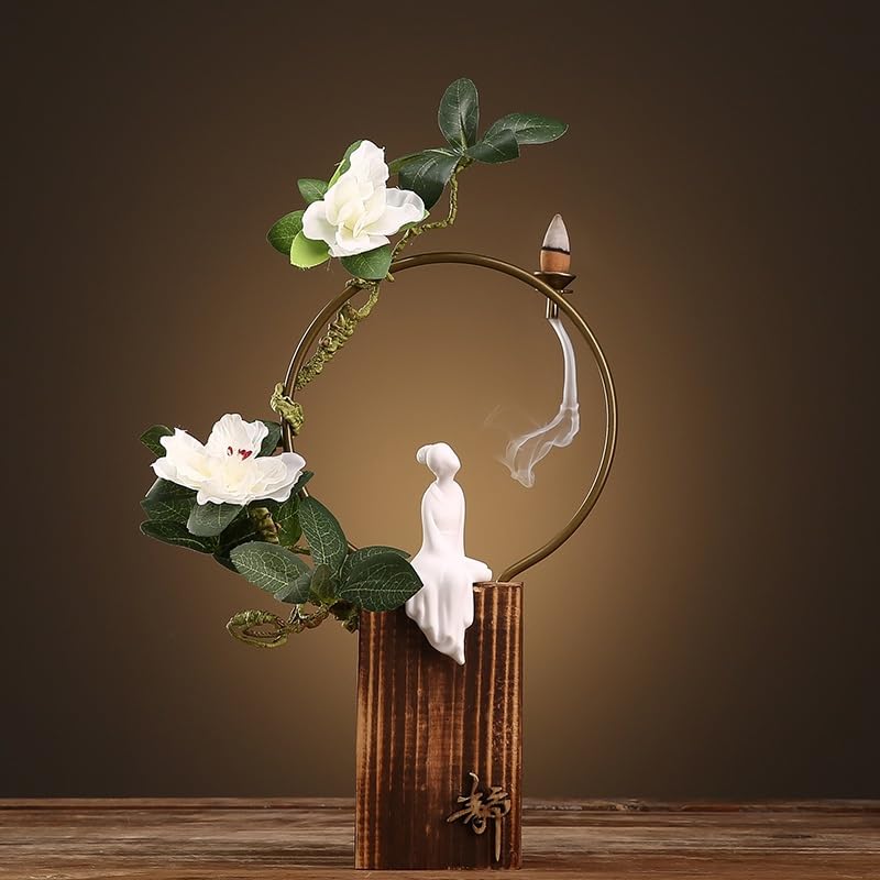 Porte-encens accessoires de méditation cadeau maison - 7