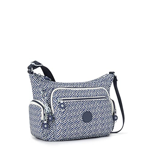 Kipling Bolsa feminina Gabbie pequena transversal leve, bolsa de ombro casual, Chevron urbano, Chevr