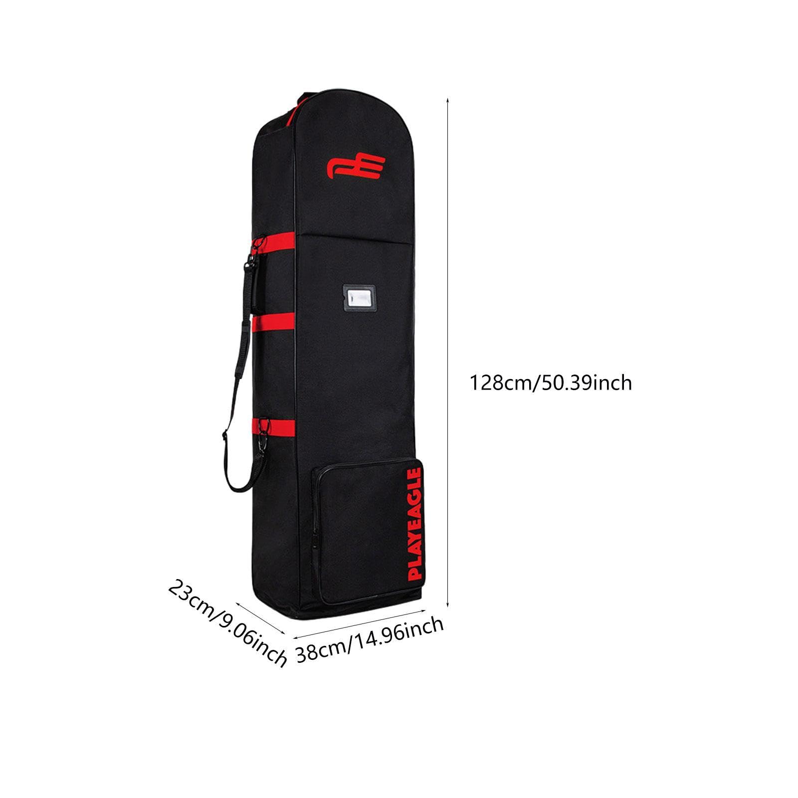 Sac de Transport pour Golf Milageto avec Roulettes, Housse de Protection pour Voyage Aérien