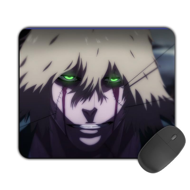 Image of Printed Designer Mouse Pad Scary Urahara (200MM X 240 X 3MM) Enhance Gaming and Work Performance Comfortable and Precise Non-Slip Water Proof Bleach Mouse Pad.