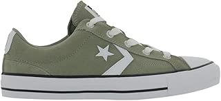converse basse bambino grigio