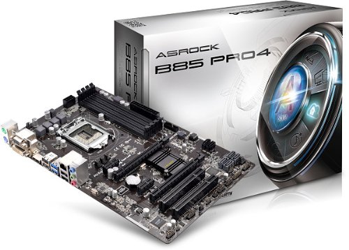 ASRock B85 PRO4 LGA1150/ Intel B85/ DDR3/ Quad CrossFireX/ SATA3&USB3.0/ A&GbE/ ATX Motherboard