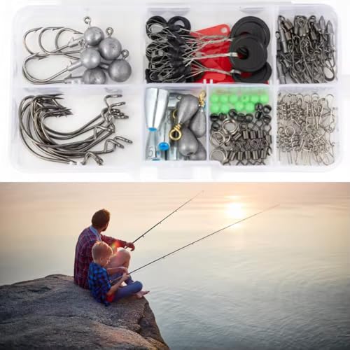 Kit de Pesca Outdoor 170 Piezas con Caja de Almacenaje miniatura 5