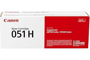 Canon 051 High Capacity Genuine Black Toner Cartridge