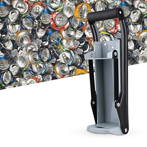 Compattatore di Lattine da Parete, Schiaccia Lattine per Birra e Bevande 500 ml, Strumento per Riciclo - immagine 3