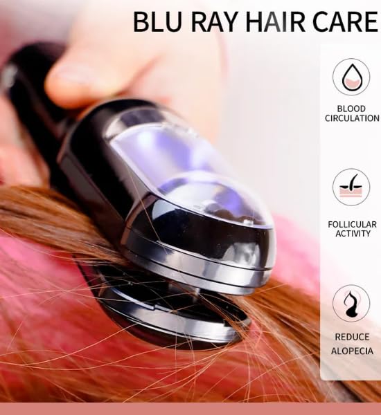 Image of ZYNTO Automatic Split End Hair Trimmer for Frizzy Dry, Damaged,Broken,Curly Types,Ideal For Women Seeking Healthy hair Rechargeable 2-in-1 Splitends Cutter Tool for Silky, Smooth & Shinny Hair.