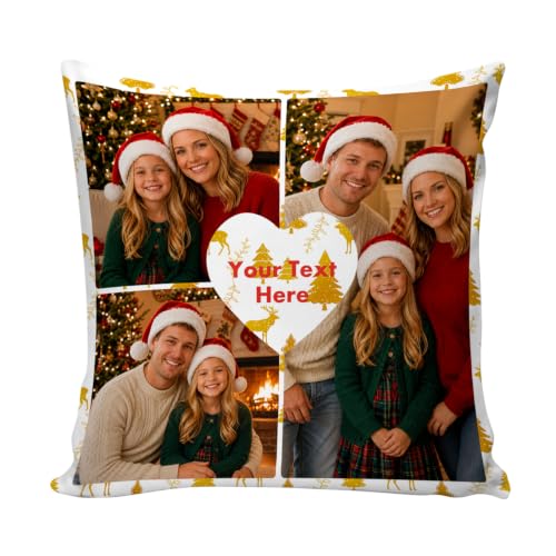 Custom4U Custom Pillow Covers, Custom Pictures Birthday Pillows