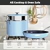 Nuwave Lux 13pc Forged Lightweight Cookware Set PFAS Free, Healthy G10 Duralon Ceramic Coating, Ultra Non-Stick, Stay-Cool Handles, Works on All Cooktops & Induction Ready #4