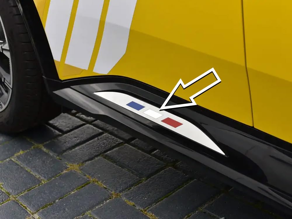 Cubierta de acero para Renault-5 E-Tech | Decoración de umbrales exteriores | 2 piezas inoxidable 5 R5 Evolution Electric 95 120 150 Urban Range Comfort Techno Iconic Accesorios y Tech Tuning Piezas