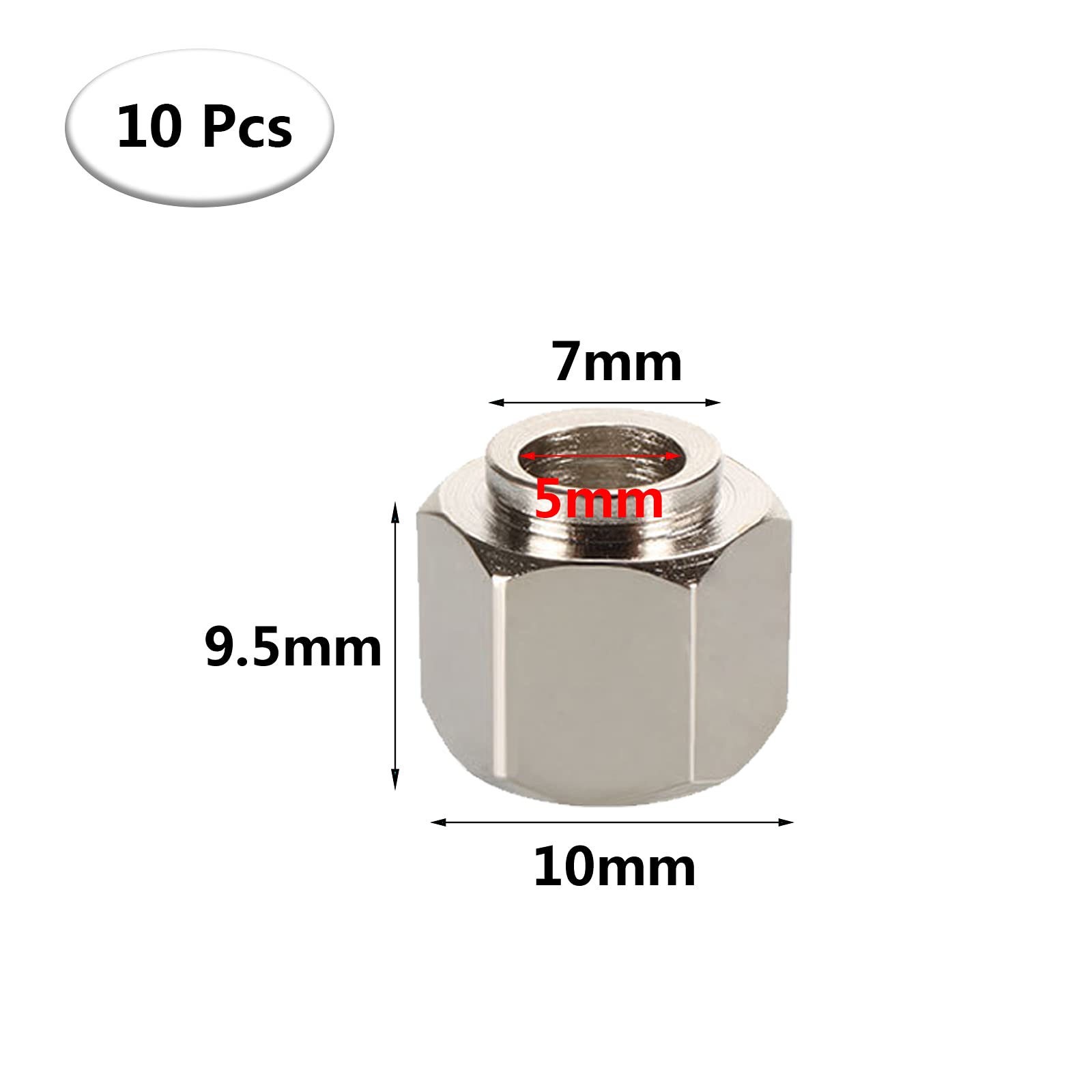 Colonnes Excentriques Hexagonales Rondes 20 PCS Et Tunisia