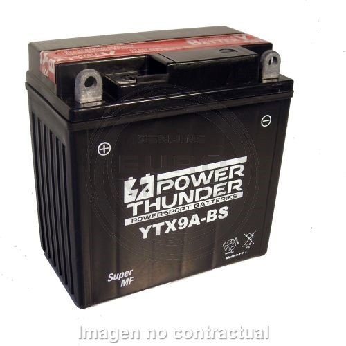Power Thunder - Batería YTX9A-BS [0609941P]