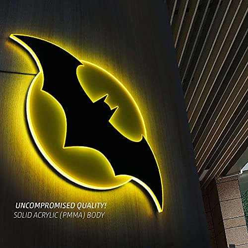 Lámpara de mesa Batman Justice League con luz LED y dimmer miniatura 5