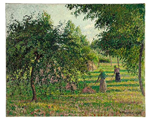 Tableau Pissarro Mère Presle pour créer une ambiance sereine dans votre chambre