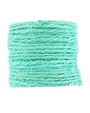 Trimweaver 2mm Jute Twine, 20-Yard, Aqua