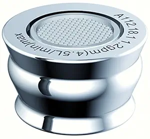 Danze DA50097364N Standard Female Faucet Aerator Kit with Laminar Flow Pattern, 1.2 GPM, Chrome