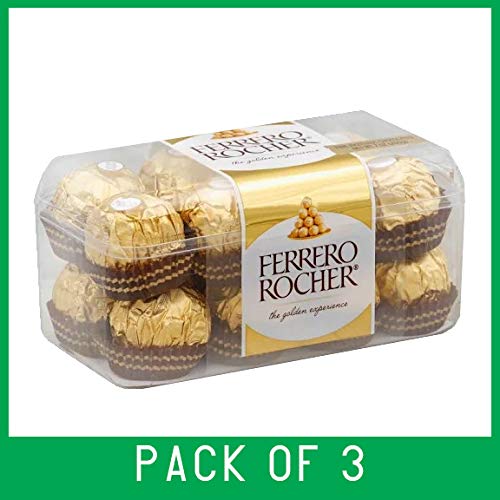 Buy Ferrero Rocher Chocolates, Fine Hazelnut 7 oz box (Pack of 3