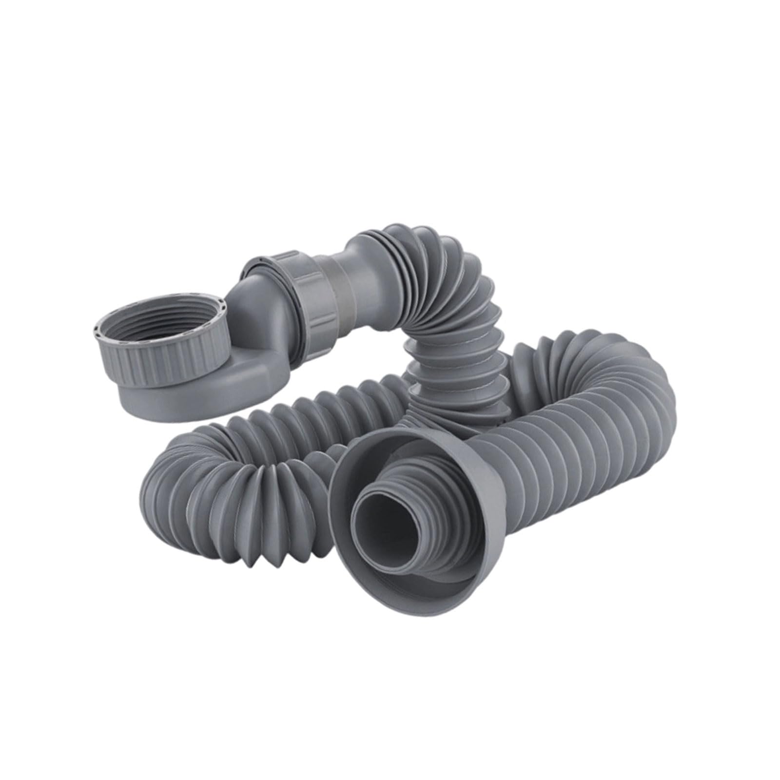 Geavonyg A Space Saving Flexible Drain Pipe Low Profile Flat Shower Freestanding Tub Providing Odors Saving Bathtub Shower
