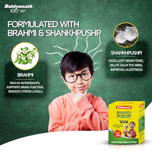 Image of Baidyanath Shankhapushpi Sharbat Combo - 220 ml + 110 ml (pack of 1)