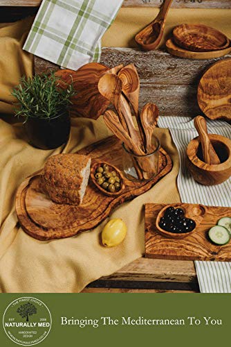 Tabla de Cortar de Madera de Olivo Naturally Med 30 x 21 cm miniatura 4