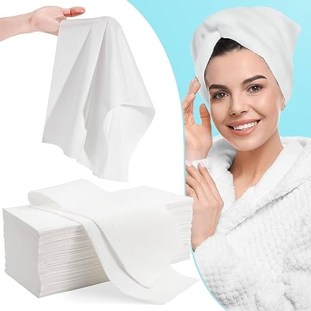 KUDIZE Disposable Non-Woven Water Absorbent, Bath, Face and Body Towel for Travel, Spa, Parlor, Massage, Makeup Removal, Beauty, Hair & Home Care (Size 18 * 18 Inches, Pack of 25) (B0CZ9JPHTW) Amazon Price History, Amazon Price Tracker